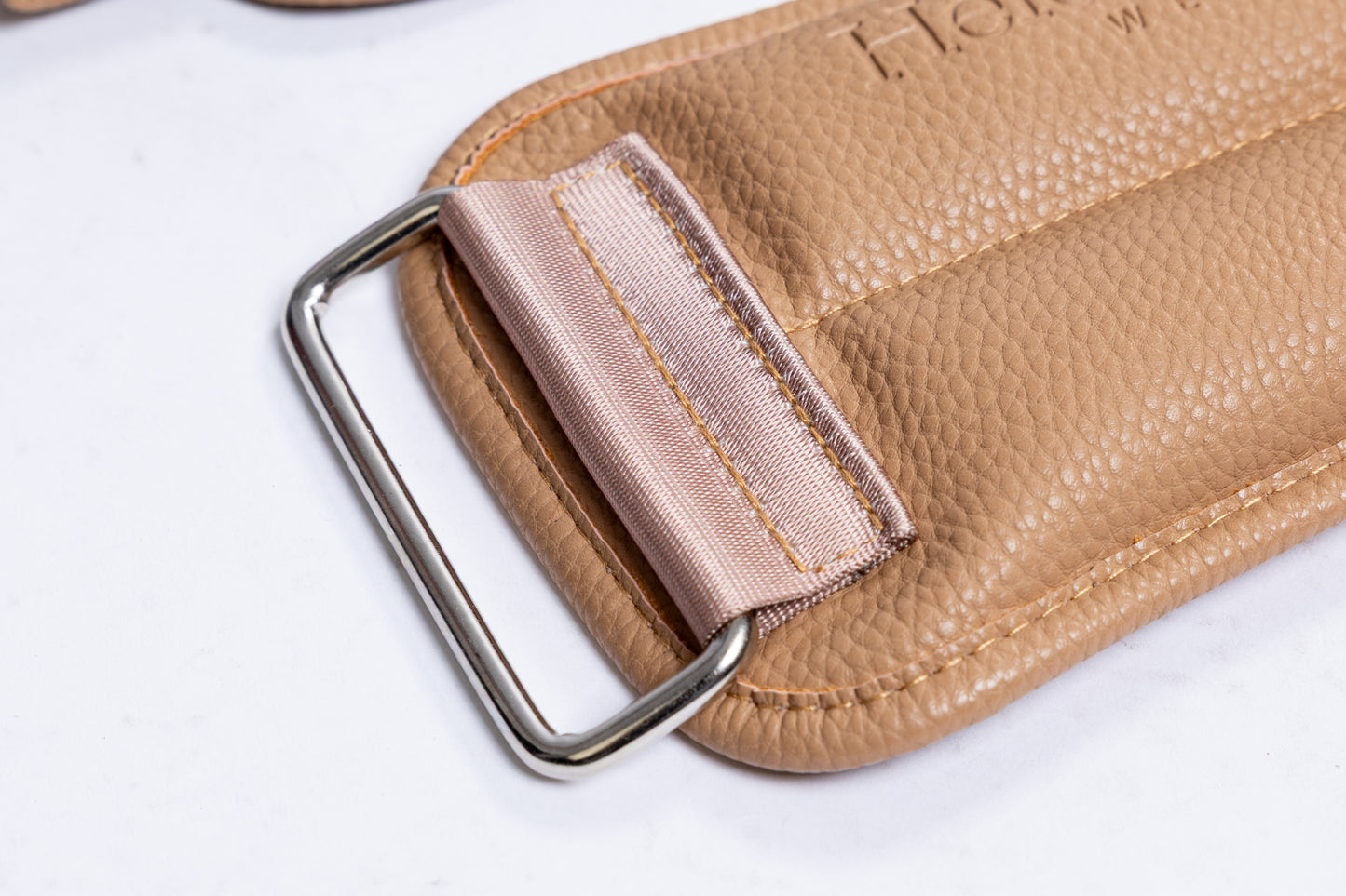 Vegan Leather Ankle Weights (Camel)